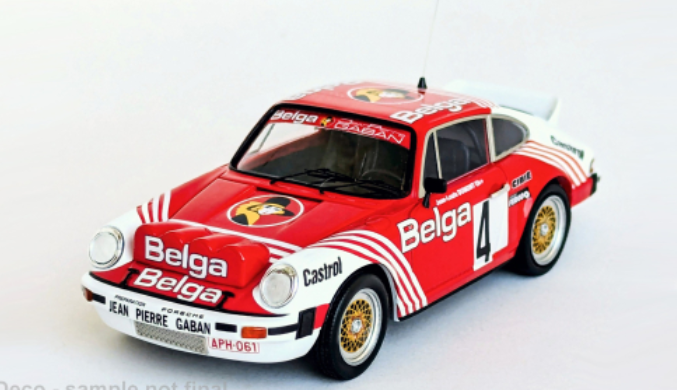 Porsche 911 SC, Condroz Rally, 1980, #4, 1:43