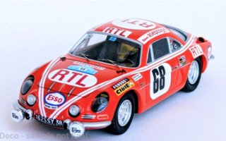 Alpine Renault A110, Herault Rally, 1972, #68, 1:43