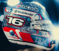 HELMET CHARLES LECLERC SCUDERIA FERRARI HP SINGAPORE GP 2025 1/5