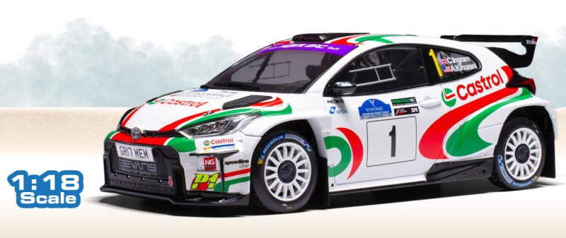 Toyota GR Yaris Rally2, Rally WM, Voyonic Grampian Forest Rally, 2024, #1