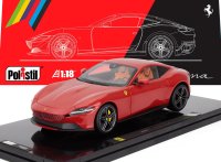 FERRARI - ROMA 2019 - WITH SHOWCASE - NUMBERED ONE BY ONE - ROSSO CORSA 322