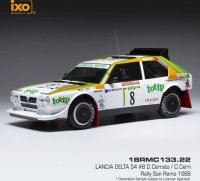 Lancia Delta S4, No.8, Rally San Remo, D.Cerrato/G.Cerri, 1986