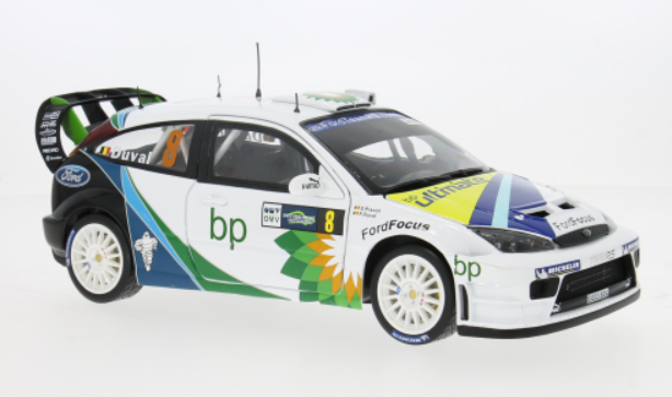 Ford Focus RS WRC #8 F.Duval/S.Prevot 2nd Rally De