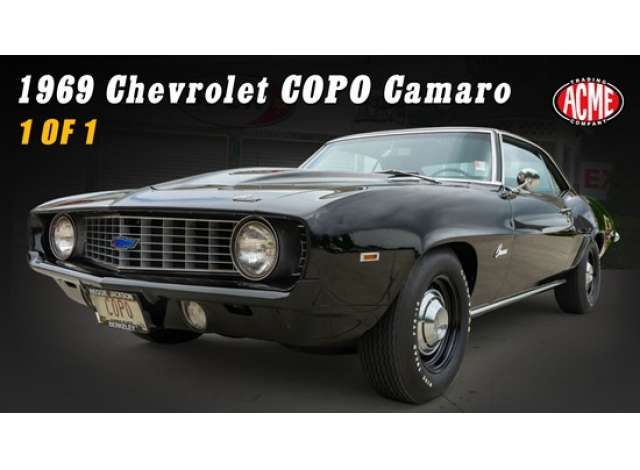 Chevrolet COPO Camaro- 1 of 1, black   1969