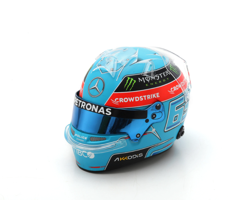 HELM GEORGE RUSSEL MERCEDES AMG PETRONAS F1 GP BRA