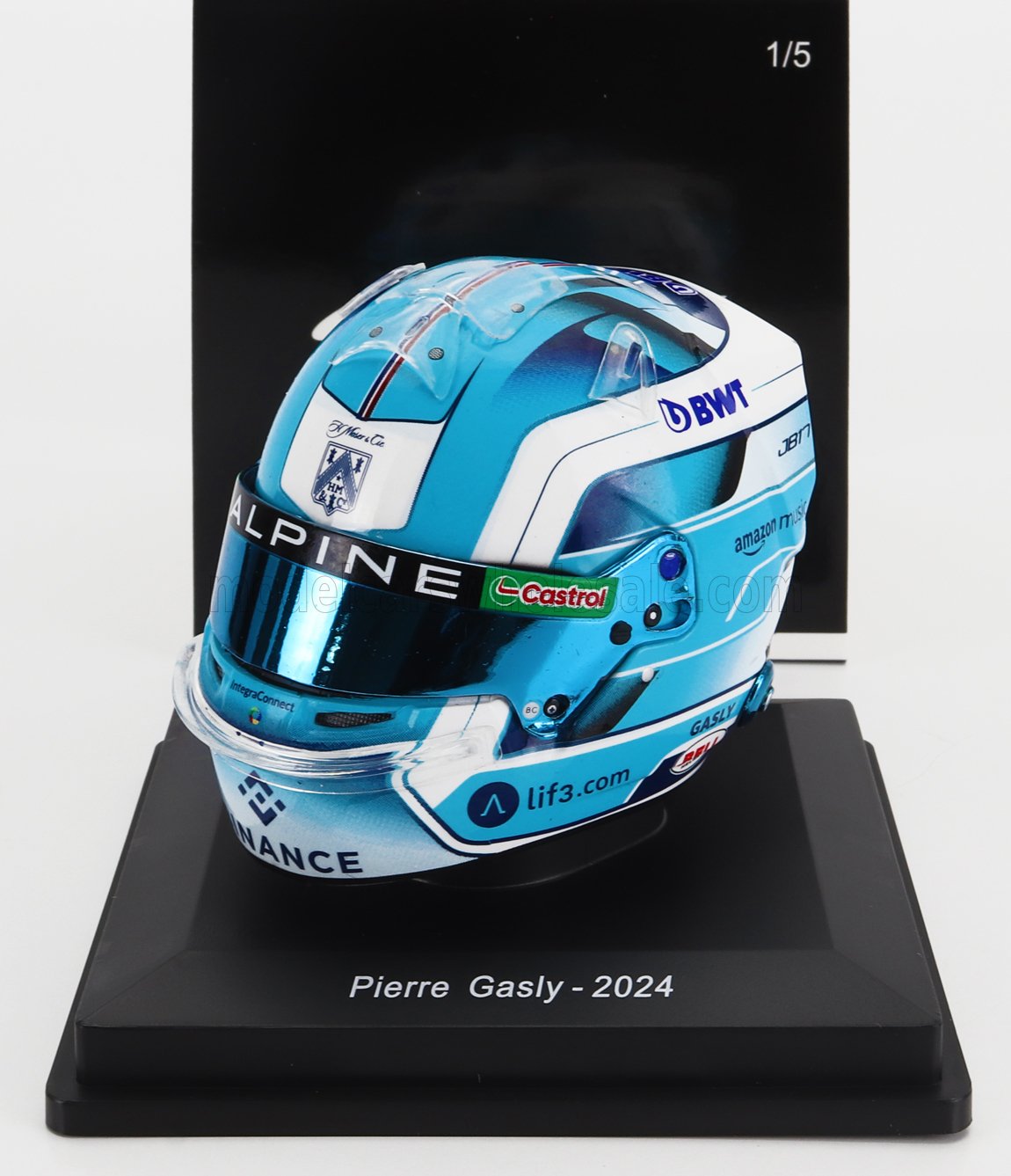 HELMET PIERRE GASLY ALPINE 2024 1/5