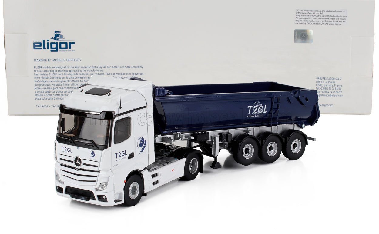 MERCEDES BENZ - ACTROS 5 1848 KIPPER T2GL TRANSPOR
