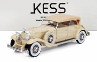 PACKARD - 904 CUSTOM DIETRICH DUEL COWL SPORT PHEATON CLOSED 1932 - 2 TONE BEIGE