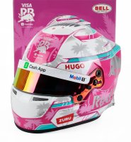 HELMET F1 LIAM LAWSON TEAM VISA CASH APP RACING BULLS N 30 MIAMI GP 2025