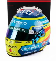HELMET F1 FERNANDO ALONSO TEAM ASTON MARTIN ARAMCO N 14 SEASON 2025