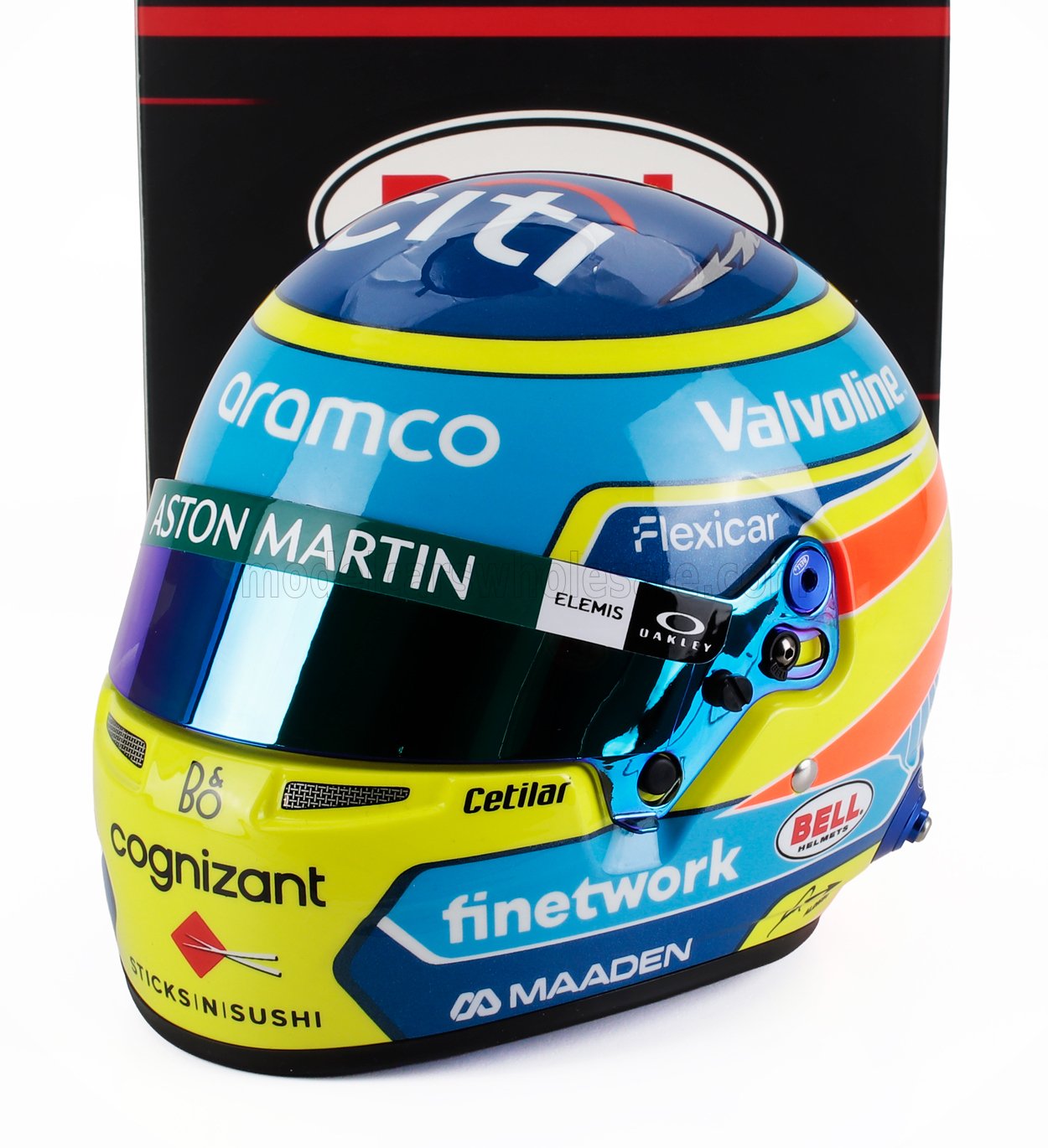 HELMET F1 FERNANDO ALONSO TEAM ASTON MARTIN ARAMCO
