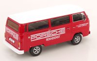 VOLKSWAGEN - T2b MINIBUS PORSCHE RENNDIENST STUTTGART ZUFFENHAUSEN 1972 - WITH FUCHS RIMS