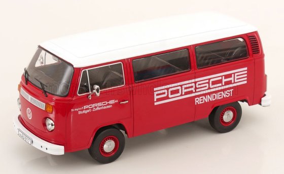 VOLKSWAGEN - T2b MINIBUS PORSCHE RENNDIENST STUTTGART ZUFFENHAUSEN 1972