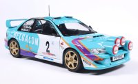 SUBARU - IMPREZA WRC99 TEAM BELGACOM (night version) N 2 4th RALLY BELGIUM WESTHOEK YPRES 1998 JEAN MARC FORTIN - GREGOIRE DE MEVIUS