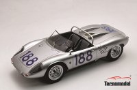 PORSCHE - 718 WRS SPIDER N 188 TARGA FLORIO 1964 GRAHAM HILL - JO BONNIER - SILVER