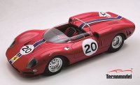 FERRARI - 365 P2 4.4L V12 SPIDER N 20 2nd 500km BRIDGEHAMPTON 1965 PEDRO RODRIGUEZ
