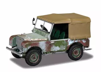 Land Rover Series I 80" Lichtgroen (verweerd) 1:43