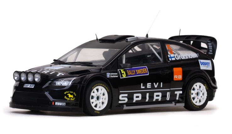 Ford Focus RS WRC08 5 Rallye de Finland 2010 Groen