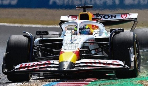 RACING BULLS - F1 VCARB-02 TEAM VISA CASH APP N 6 3rd HOLLAND GP (WITH PIT BOARD P3) 2025 ISACK HADJAR