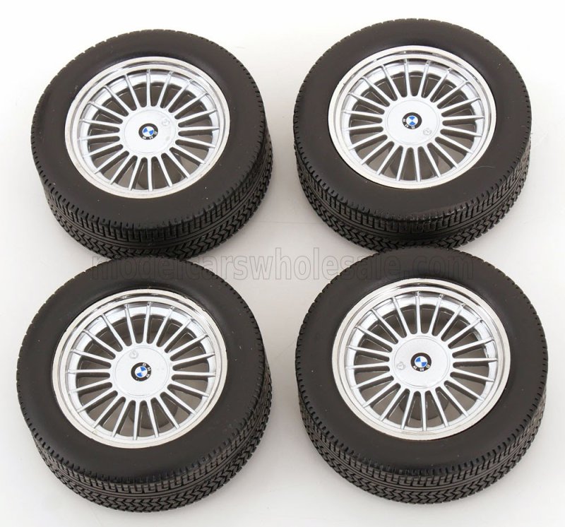 SET 4X WHEELS AND RIMS ALPINA FOR BMW 6-SERIES M635 CSI (E24) COUPE 1987 - BLACK CHROME