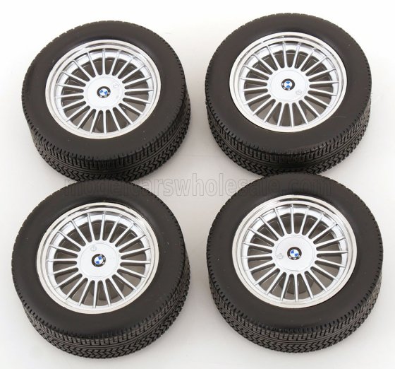SET 4X WHEELS AND RIMS ALPINA FOR BMW 6-SERIES M635 CSI (E24) COUPE 1987 - BLACK CHROME