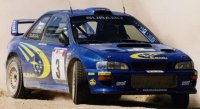 Subaru Impreza S6 WRC, No.3, Rallye WM, Rallye Portugal, R.Burns/R.Reid, 2000