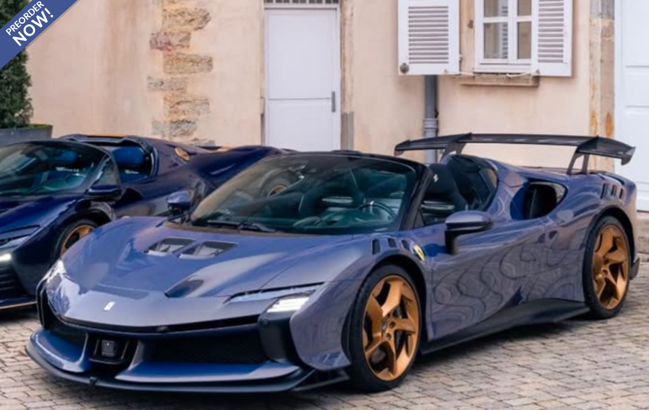 Ferrari SF90 XX Spider Blu Elder