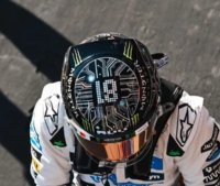 HELMET Oscar Piastri McLaren Formula 1 Team GP US 2025 1/5