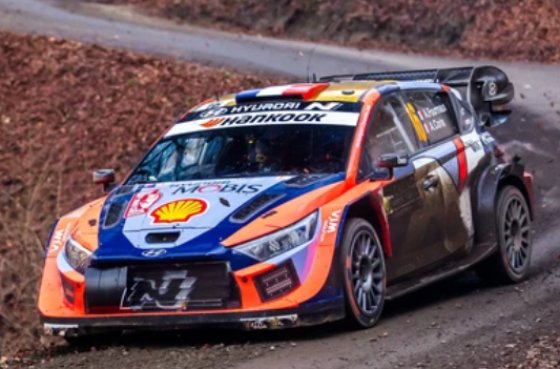 HYUNDAI i20N Rally1 N°16 3rd Rallye Monte Carlo 2025 A. Fourmaux - A. Coria