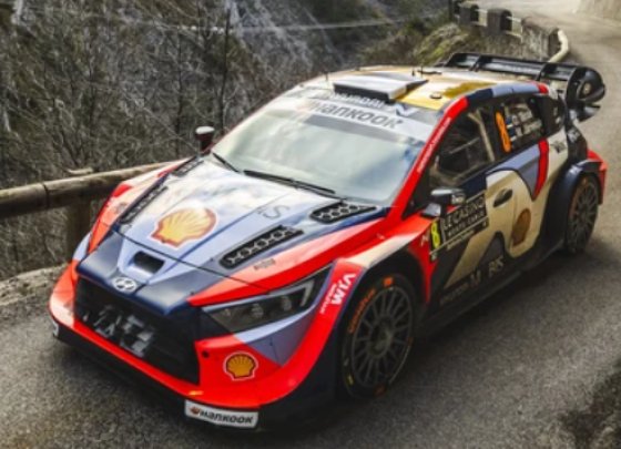 HYUNDAI i20N Rally1 N°8 Rallye Monte Carlo 2025 O. Tänak - M. Järveoja