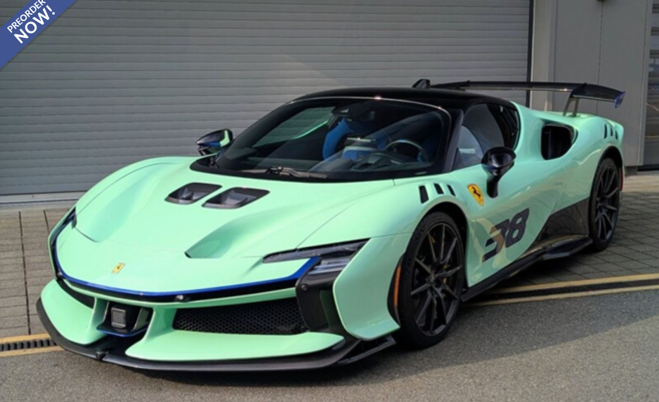 Ferrari SF90 XX Stradale Verde Pallido