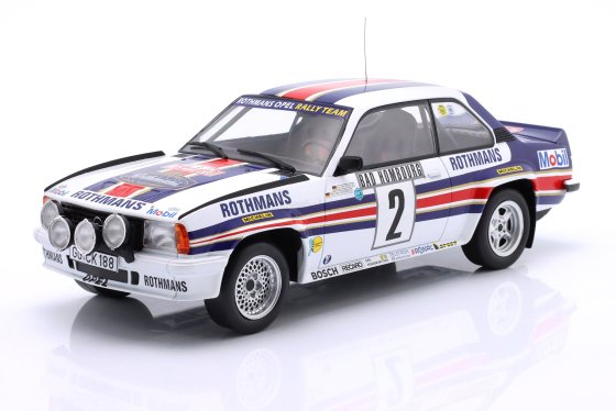 OPEL - ASCONA 400 ROTHMANS (night version) N 2 WINNER RALLY MONTECARLO 1982 WALTER ROHRL - CHRISTIAN GEISTDORFER