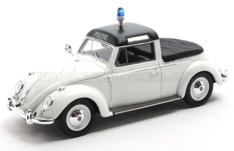 VOLKSWAGEN - MAGGIOLINO BEETLE KUIP COACH SEMICONVERTIBLE CLOSED POLICE 1958