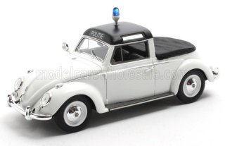 VOLKSWAGEN - MAGGIOLINO BEETLE KUIP COACH SEMICONVERTIBLE CLOSED POLICE 1958