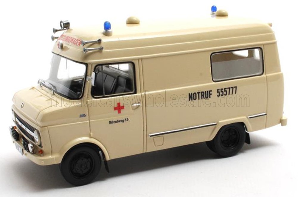 OPEL - BLITZ VAN AMBULANCE NURBERG 1965 - CREAM
