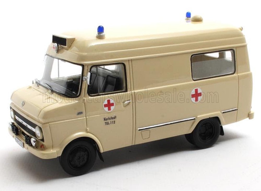 OPEL - BLITZ VAN AMBULANCE KARLSTADT 1965 - CREAM