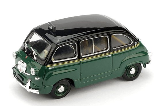 FIAT - 600 MULTIPLA 1-SERIES TAXI TORINO 1956 - GREEN BLACK