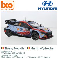 Hyundai i20 N Rally1 | Shell Mobis WRT 2024 #11 - T.Neuville - M.Wydaeghe