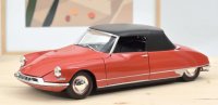 Citroën DS 19 Convertible 1961 Corail Red 1:18
