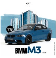 BMW M3 E92 BLUE 2007