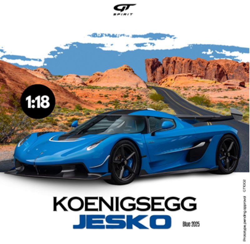 KOENIGSEGG JESKO BLUE 2025