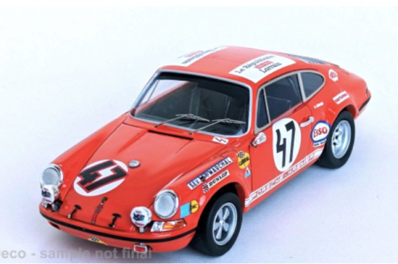Porsche 911S, 24h Le Mans, 1970, Ecurie Luxembourg, #47, 1:43