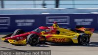 Dallara DW12, NTT IndyCar Series, 2025, Chip Ganassi Racing Teams, DHL, #10, 1:18