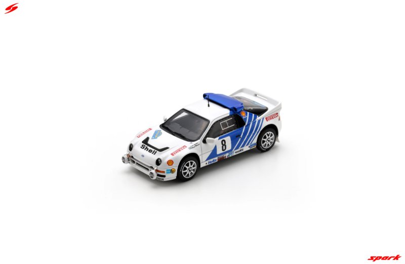 Ford RS200 No.8 3rd Swedish Rally 1986 K. Grundel – B. Melander