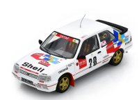Peugeot 309 gti No.20 9th Rally Monte Carlo 1990 F. Delecour - Tilber