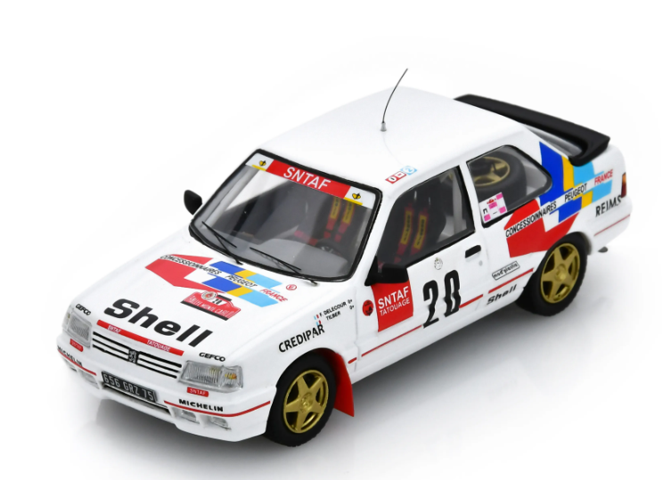 Peugeot 309 gti No.20 9th Rally Monte Carlo 1990 F