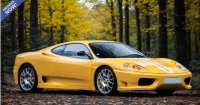 Ferrari 360 Challenge Stradale Giallo Modena con bandiera italiana