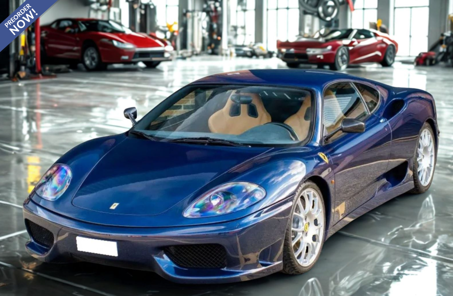 Ferrari 360 Challenge Stradale Blu Tour de France