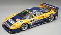 FERRARI - F40 LM 3.5L TURBO V8 TEAM ENNEA SRL IGOL N 44 24h LE MANS 1996 LUCIANO DELLA NOCE - ANDERS OLOFSSON - CARL ROSENBLAD - OPEN REAR TRUNCK AND ENGINE PART - CLOSE WITH MAGNETIC SYSTEM