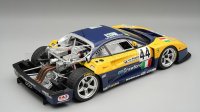 FERRARI - F40 LM 3.5L TURBO V8 TEAM ENNEA SRL IGOL N 44 24h LE MANS 1996 LUCIANO DELLA NOCE - ANDERS OLOFSSON - CARL ROSENBLAD - OPEN REAR TRUNCK AND ENGINE PART - CLOSE WITH MAGNETIC SYSTEM